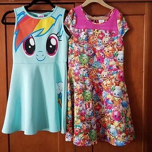 Girls Character Skater Dress Bundle